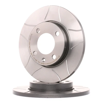 Imagem de BREMBO MAX LINE 08.4177.75 Disco de travão 239 12 4 cheio, fendido revestido com parafusos VOLKSWAGEN: Passat B2 Hatchback, Vento, GOLF 3