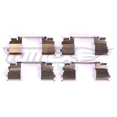 Imagem de TOMEX brakes TX 44 59 Kit de acessórios, pastilhas travão Eixo dianteiro CITROËN: Jumper II Van, FIAT: Ducato III Camião plataforma / Chassis