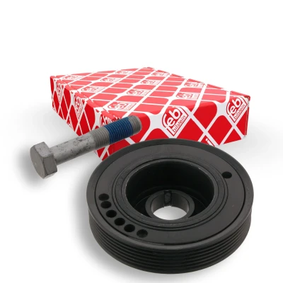 Imagem de FEBI BILSTEIN 33804 Polia da Cambota 6PK 126,5 5 com parafuso ProKit PEUGEOT: 406 Carrinha, 306 Hatchback, Sedan