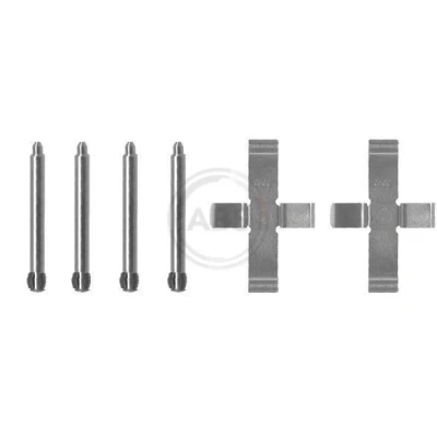 Imagem de A.B.S. 1046Q Kit de acessórios, pastilhas travão MERCEDES BENZ: W124 Carrinha, Classe C Sedan, A