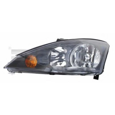 Imagem de TYC 20 6348 15 2 Farol Principal esquerda H7, H1 para circulação pela direita com porta lâmpadas, sem motor elétrico FORD: Focus Mk1 Hatchback