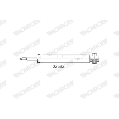 Imagem de MONROE G2582 Amortecedor Pressão do gás Tubo duplo telescópico