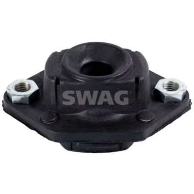 Imagem de SWAG 20 93 4393 Suporte de apoio do conjunto mola / amortecedor Eixo traseiro sem rolamentos esferas Borracha BMW: 1 Coupe, 3 Sedan, Hatchback