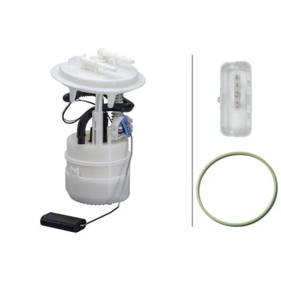 Imagem de HELLA 8TF 358 146 751 Unidade de alimentação combustível com junta, sensor nível regulador pressão elétrico