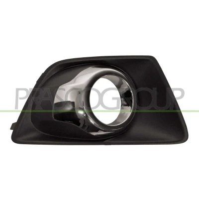 Imagem de PRASCO FD7502133 Grelha de Pára Choques com furo/s para os faróis nevoeiro Rebordo cromado à direita