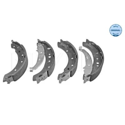 Imagem de MEYLE 11 14 533 0020 Maxilas de Travão Eixo traseiro 203 39 sem mola, com alavanca ORIGINAL Quality PEUGEOT: 206 Hatchback, SW, 206+ Hatchback