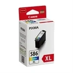Imagem de Canon CL 586XL tinteiro 1 unidade(s) Original Rendimento alto (XL) Ciano, Magenta, Amarelo
