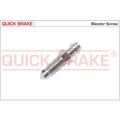 Imagem de QUICK BRAKE 0015 Válvula/parafuso de purga ar BMW: 3 Sedan, Coupe, PEUGEOT: 106 I Hatchback, CITROËN: C3 II