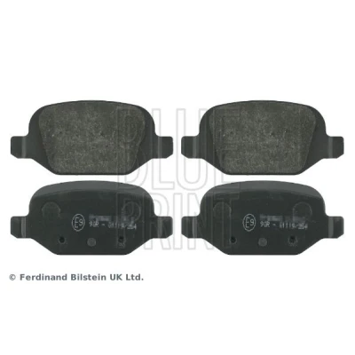 Imagem de BLUE PRINT ADL144205 Jogo de pastilhas para travão disco Eixo traseiro FIAT: Punto II Hatchback, 500 Panda Hatchback