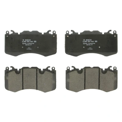 Imagem de BOSCH 0 986 494 440 Jogo de pastilhas para travão disco Baixo teor metálico com chapa anti ruído LAND ROVER: Range Rover Sport, 4