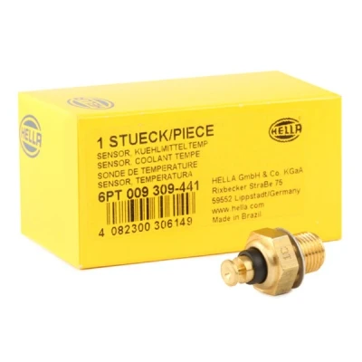 Imagem de HELLA 6PT 009 309 441 Sensor da Temperatura do Líquido de Refrigeração preto VOLKSWAGEN: GOLF 1, Corrado, 1 Cabriolet