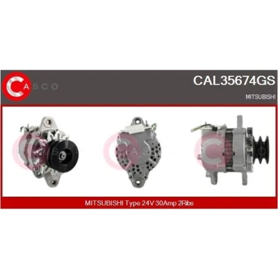 Imagem de CASCO CAL20103AS Alternador 12V 50A NISSAN: TERRANO 2, Pick Up, 1