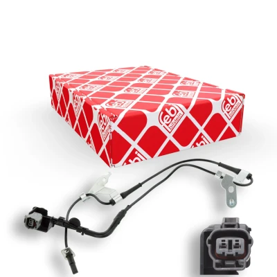 Imagem de FEBI BILSTEIN 107371 Sensor de ABS Eixo dianteiro, lado esquerdo com patilha retenção 780
