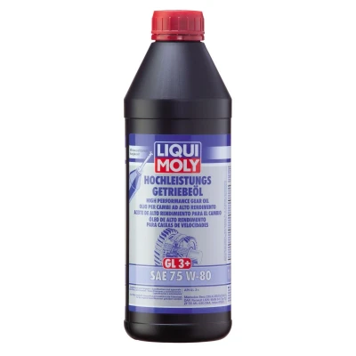 Imagem de LIQUI MOLY GL3+ 20464 Óleo de caixa velocidades 75W 80 1l BMW: 3 Sedan, Touring, OPEL: Astra H GTC, Corsa B Hatchback, Hatchback