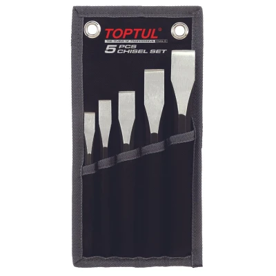Imagem de TOPTUL GPAQ0505 Kit de talhadeiras + punções 10, 12, 15, 19, 22 5 10x140, 12x150, 15x160, 19x180, 22x200