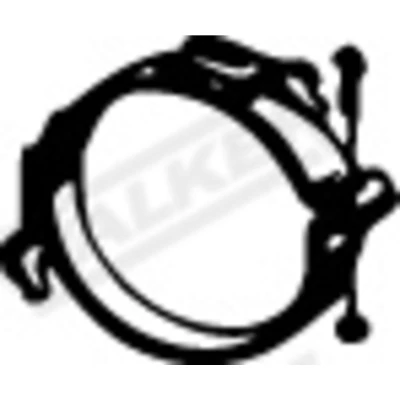 Imagem de WALKER 80681 Peça de aperto, sistema escape 85
