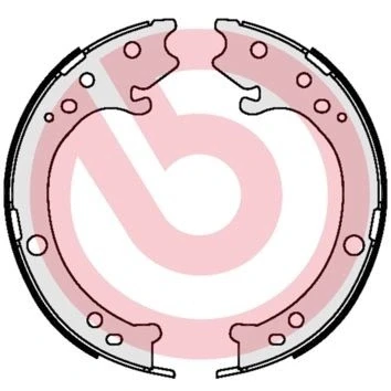 Imagem de BREMBO S 28 517 Maxilas de Travão Mão