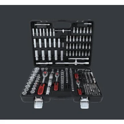 Imagem de KS TOOLS 917.0255 Conjunto de soquete Sextavado aço cromo vanádio com roquete quadrado
