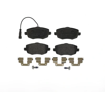 Imagem de BREMBO P 23 127 Jogo de pastilhas para travão disco incl. contacto aviso desgaste com parafusos pinça acessórios
