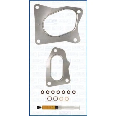Imagem de AJUSA JTC12024 Kit de montagem, turbocompressor with studs, syringe oil com juntas instruções montagem