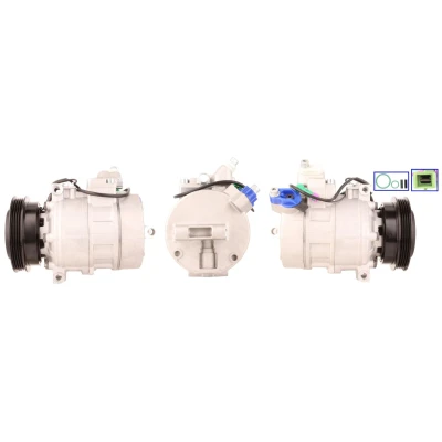 Imagem de LUCAS ACP106 Compressor PAG 46 R 134a com juntas AUDI: A6 C5 Sedan, Avant, A4 B5 VOLKSWAGEN: Passat GP Variant, Sedan