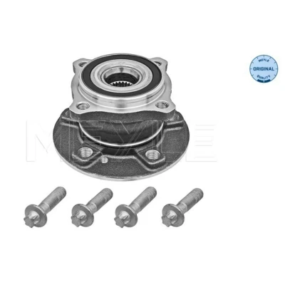 Imagem de MEYLE 014 752 0008 Cubo da roda 5 112 com o rolamento integrado, anel de sensor magnético integrado material montagem Eixo traseiro