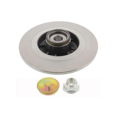 Imagem de MAPCO 15137 Disco de travão Eixo traseiro 274 11 4 100 cheio com o rolamento da roda, anel sensor do ABS RENAULT: GRAND SCENIC 2