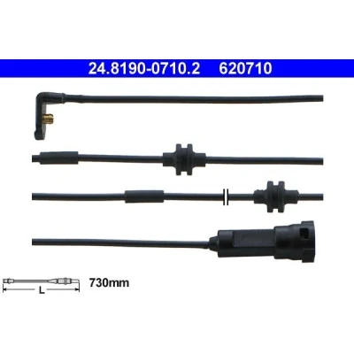 Imagem de ATE 24.8190 0710.2 Sensor de Desgaste Pastilha Freio OPEL: Omega B Caravan
