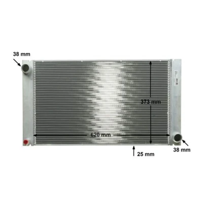 Imagem de MAHLE ORIGINAL CR 578 000P Radiador, arrefecimento do motor para veículos com/sem ar condicionado 623 374 24 Aletas de refrigeração soldadas
