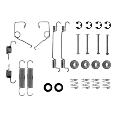 Imagem de BOSCH 1 987 475 139 Kit de acessórios, maxilas do travão com mola FORD: Transit Mk3 Camião plataforma/Chassis, Mk4 Van, Minibus