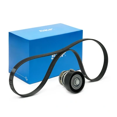 Imagem de SKF VKMA 31216 Jogo de correias trapezoidais estriadas SEAT: Ibiza 3, Córdoba II Sedan, 4 Sportcoupe, VOLKSWAGEN: Bora Polo V Hatchback