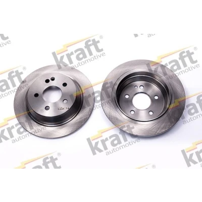 Imagem de KRAFT Disco de travão MERCEDES BENZ: Vito Mixto, Minibus, Viano 296,0, 296mm 10,0mm 5 cheio 6051480 6394230112 Discos