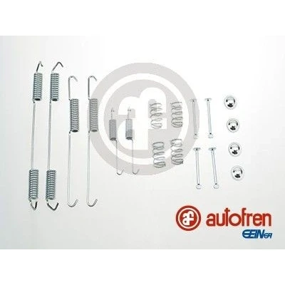 Imagem de AUTOFREN SEINSA D3998A Kit de acessórios, maxilas do travão Eixo traseiro FIAT: Ducato I Van, Talento Camião plataforma/Chassis