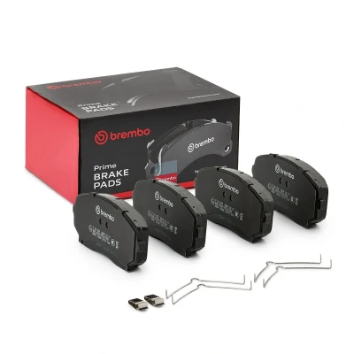 Imagem de BREMBO P 54 059 Jogo de pastilhas para travão disco com avisador sonoro desgaste acessórios MAZDA: CX 5 II, 7