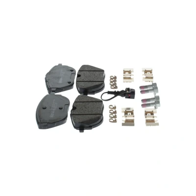 Imagem de BOSCH 0 986 460 116 Jogo de pastilhas para travão disco Baixo teor metálico incl. contacto aviso desgaste VOLKSWAGEN: Transporter 6