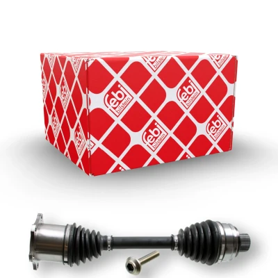 Imagem de FEBI BILSTEIN 182885 Veio de transmissão Eixo dianteiro, lado direito, esquerdo com parafuso AUDI: A4 B8 Avant, Allroad