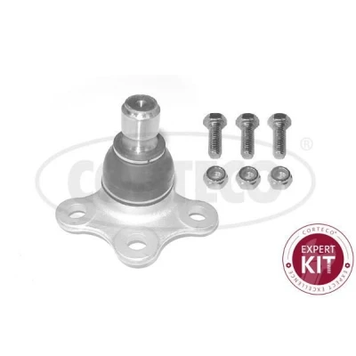 Imagem de CORTECO 49398762 Rótula de suspensão Eixo dianteiro, lado direito, esquerdo com parafusos CITROËN: C3 I Hatchback, C2 Hatchback