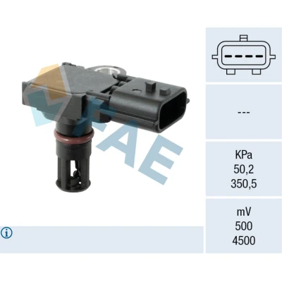Imagem de Sensor, pressão colector de admissão FAE 15274