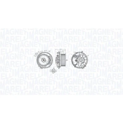 Imagem de MAGNETI MARELLI 069412769010 Ventilador do Habitáculo SEAT: Ateca, Leon III ST, SKODA: Octavia 3 Combi