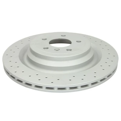 Imagem de ATE 24.0122 0297.1 Disco de travão 345,0 22,0 5 112,0 perfurado/ventilado revestido ligado/alto carbono com parafusos MERCEDES BENZ: GL