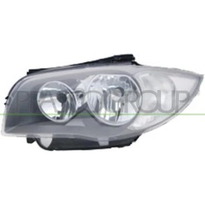 Imagem de PRASCO BM1214904 Farol Principal esquerda H7/H7 sem motor de regulação do alcance dos faróis BMW: 1 Hatchback