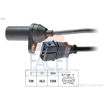 Imagem de FACET 9.0157 Gerador de Impulsos Made in Italy OE Equivalent FIAT: Stilo Hatchback, Multi Wagon, Palio I Weekend, LANCIA: Lybra Sedan, DELTA 2