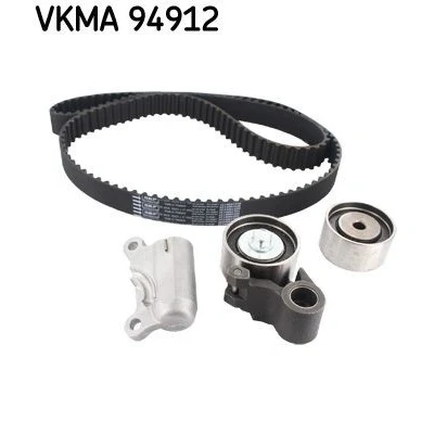 Imagem de SKF VKMA 94912 Jogo de correias dentadas 153 com amortecedor tensor, rolo tensor perfil dentado arredondado MAZDA: 323 F 6, FAMILIA 6