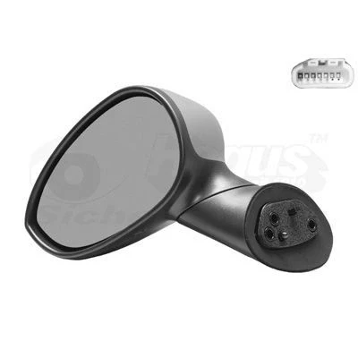 Imagem de Espelho retrovisor Van Wezel 1604817 esquerda com subcapa completo, convexo, para regulação eléctrica dos espelhos, aquecível