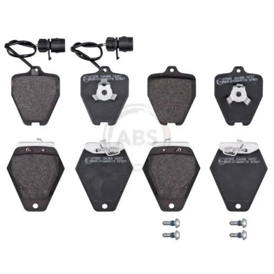 Imagem de A.B.S. 37005 Jogo de pastilhas para travão disco com sensor desgaste integrado AUDI: 100 C4 Avant, Sedan, A6 Sedan