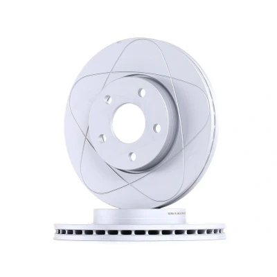 Imagem de ATE PowerDisc 24.0325 0117.1 Disco de travão 278,0 25,0 5 108,0 ventilado revestido alto carbono FORD: Focus 2, C Max, 2 Kombi, VOLVO: S40 II