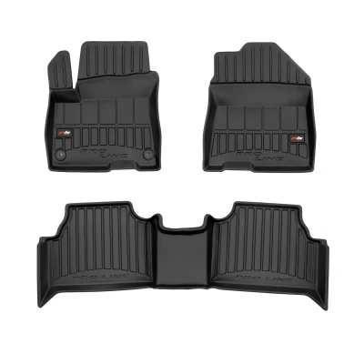 Imagem de FROGUM proLine 3D 3D426207 Conjunto de tapete chão Borracha à frente e atrás 3 preto medida HYUNDAI: Kauai / Kona SUV, Van SUV
