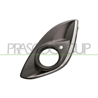 Imagem de PRASCO Premium OP0352134 Grelha de Pára Choques com furo/s para os faróis nevoeiro à frente, lado esquerdo cromado OPEL: Corsa D Hatchback