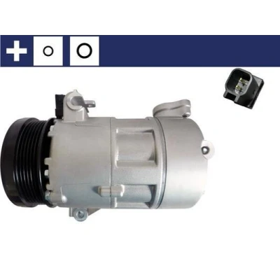 Imagem de MAHLE ORIGINAL ACP 1357 000S Compressor 7VS16ic 12 PAG 46 YF R 1234yf, 134a com retentor VOLVO: XC60 I, S60 II, S80 FORD: S Max Mk1