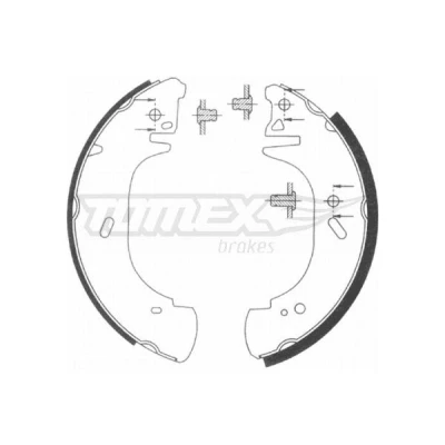 Imagem de TOMEX brakes TX 20 89 Maxilas de Travão Eixo traseiro 280 65 FORD: FIESTA 4, Transit Mk4 Van, Minibus, RENAULT: MASTER 2 Kasten